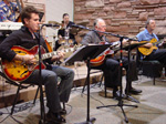 3 Guitar Summit Concert, Sedona,  AZ. Stan with Jack Petersen and Bob Murnahan