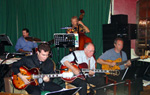 Goin' at it during the 3 Guitar Summit featuring: Stan Sorenson, Jack Petersen and Bob Murnahan